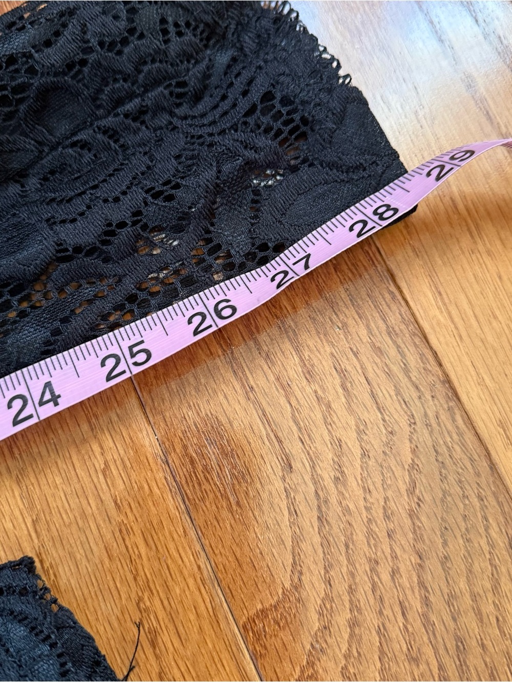 Whimsigoth Black Lace Pants with Built in Shorts - Picture 8 of 8